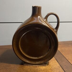 1930s MCCOY LITTLE BROWN JUG ART POTTERY JUG Rare VTG